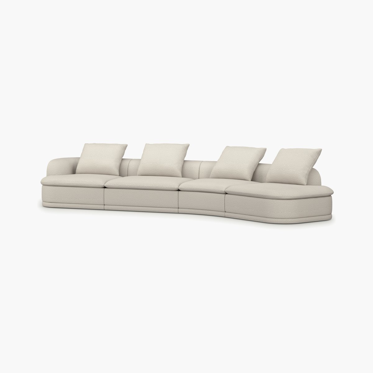 Atlason Composed Modular Sofa Open Sweep Sectional