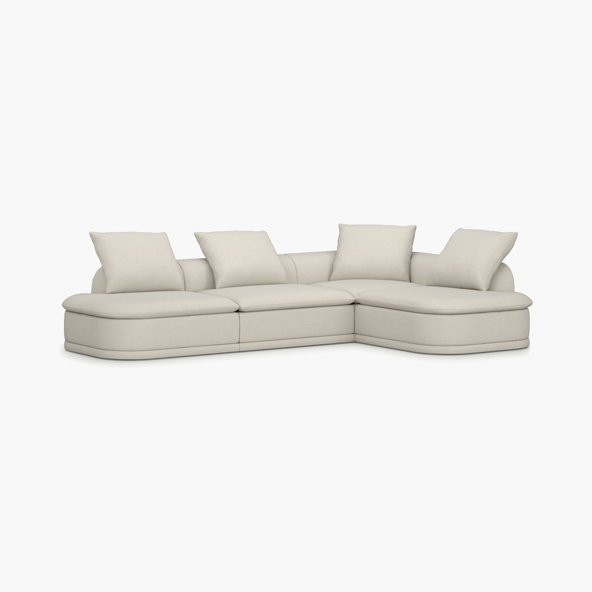 Atlason Composed Modular Sofa Open L-Sectional