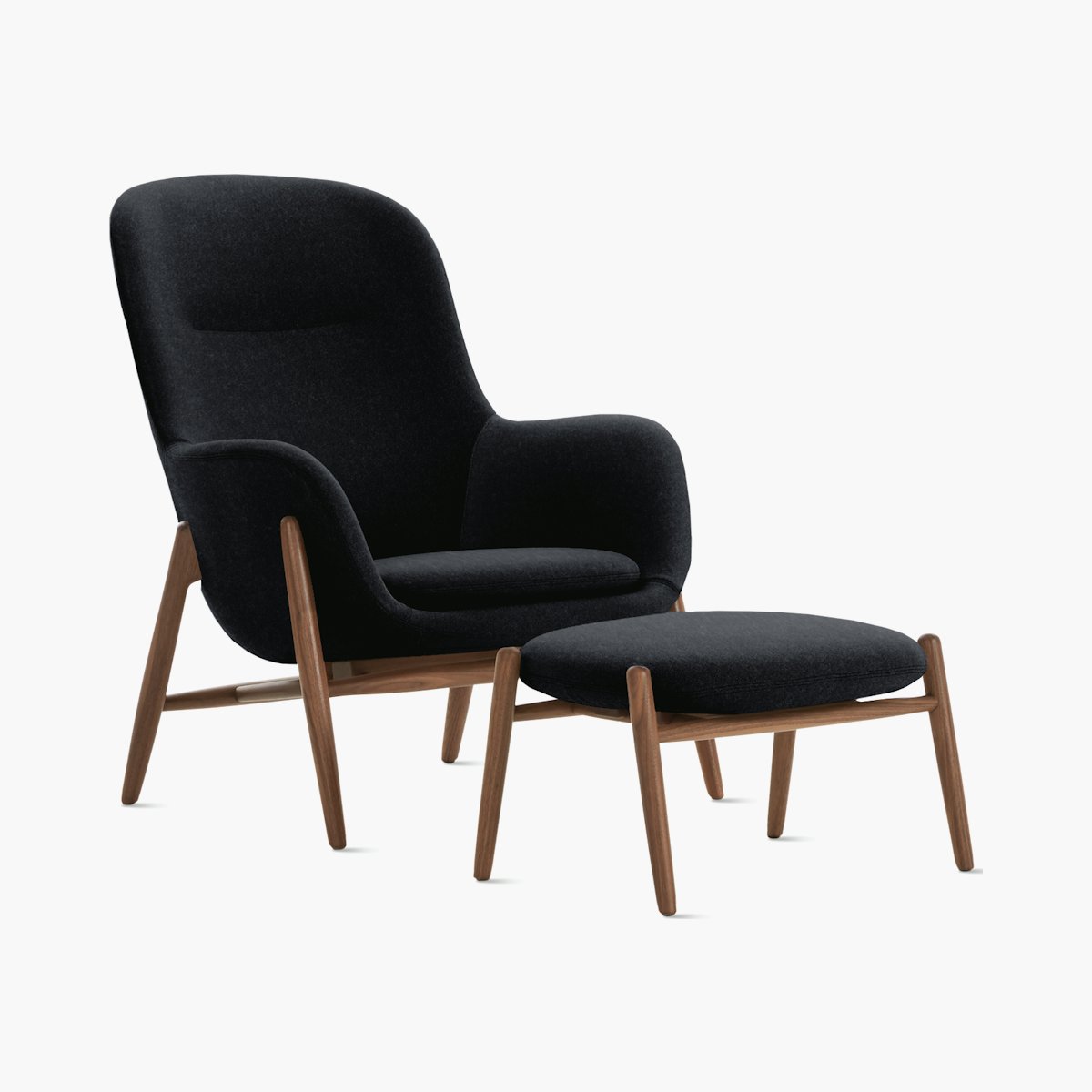 Nora Lounge Chair and Ottoman